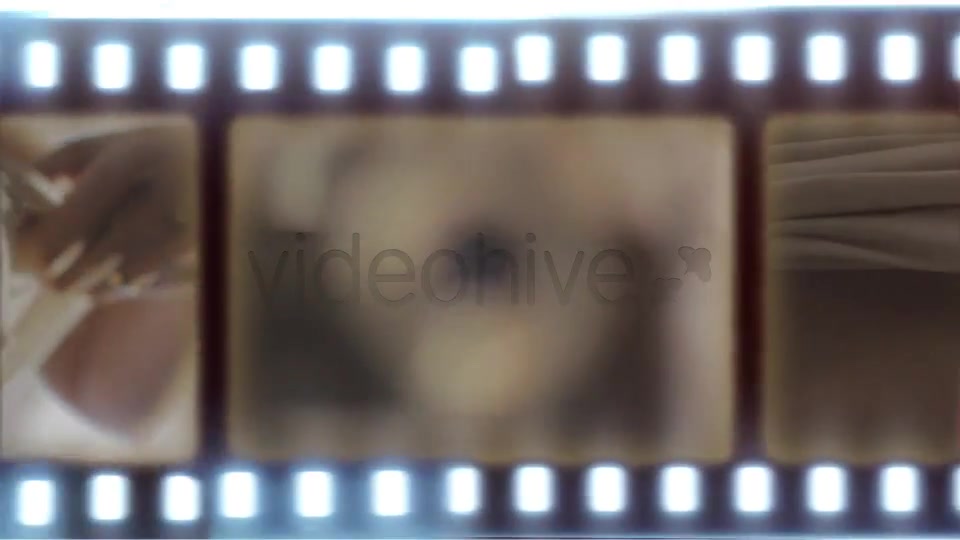 Realistic Vintage Filmstrip Horizontal - Download Videohive 4722268