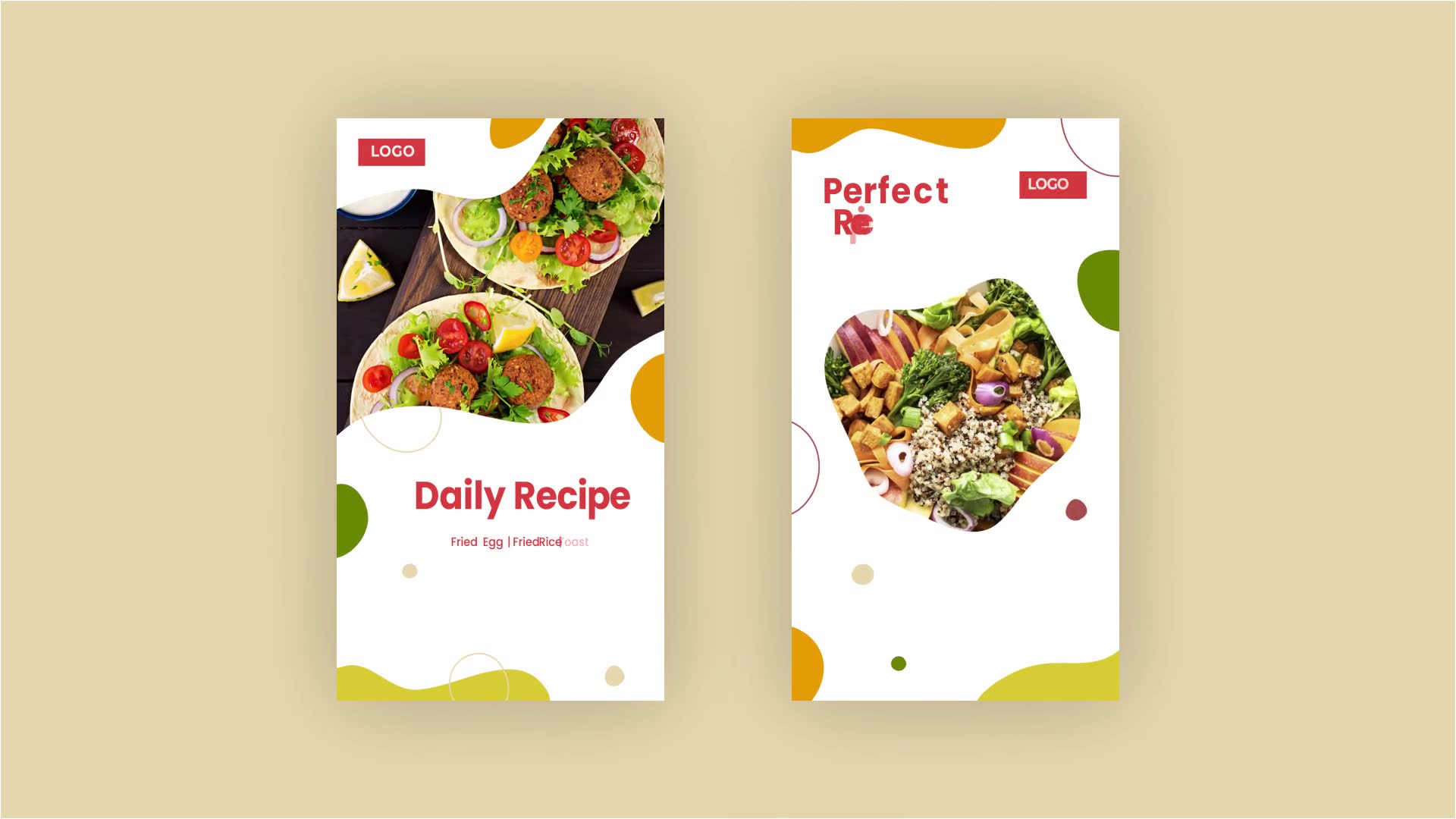 Recipes Ad Instagram Stories Videohive 34005342 After Effects Image 2