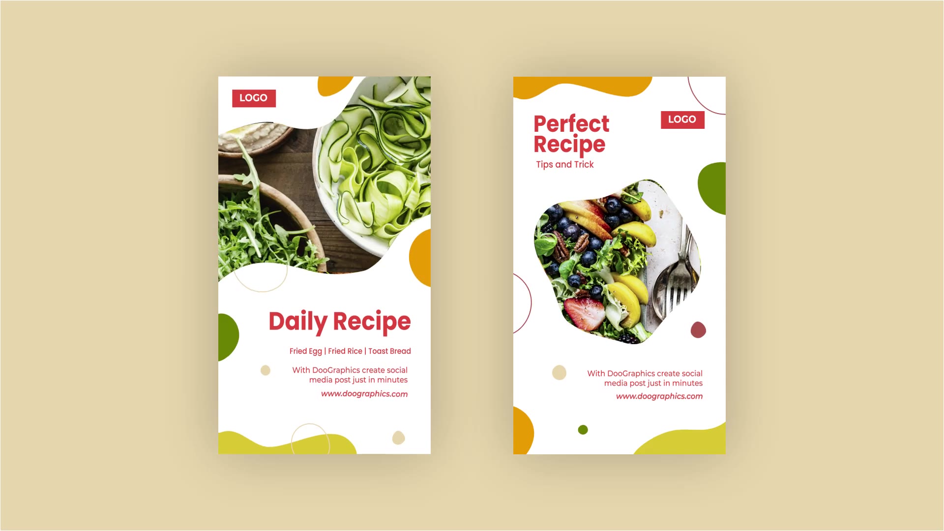 Recipes Ad Instagram Stories Videohive 34005342 After Effects Image 3
