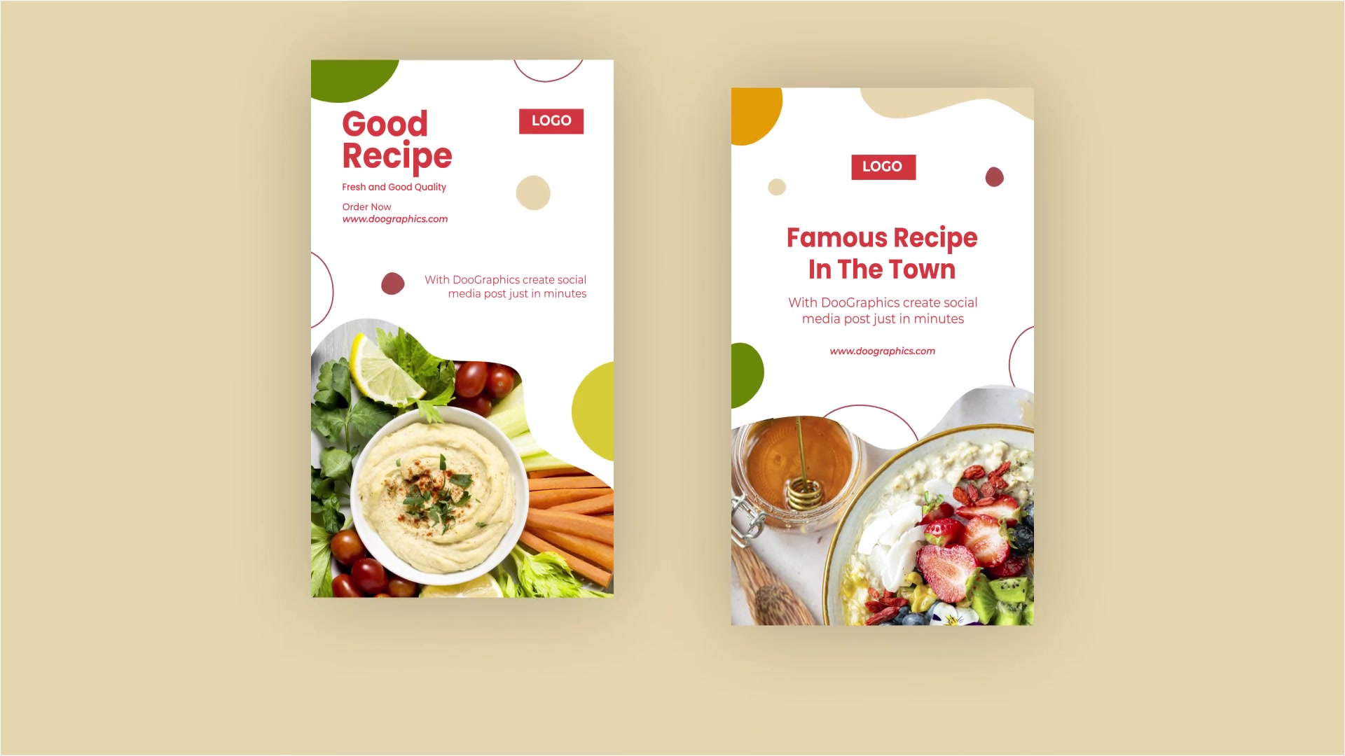 Recipes Ad Instagram Stories Videohive 34005342 After Effects Image 5