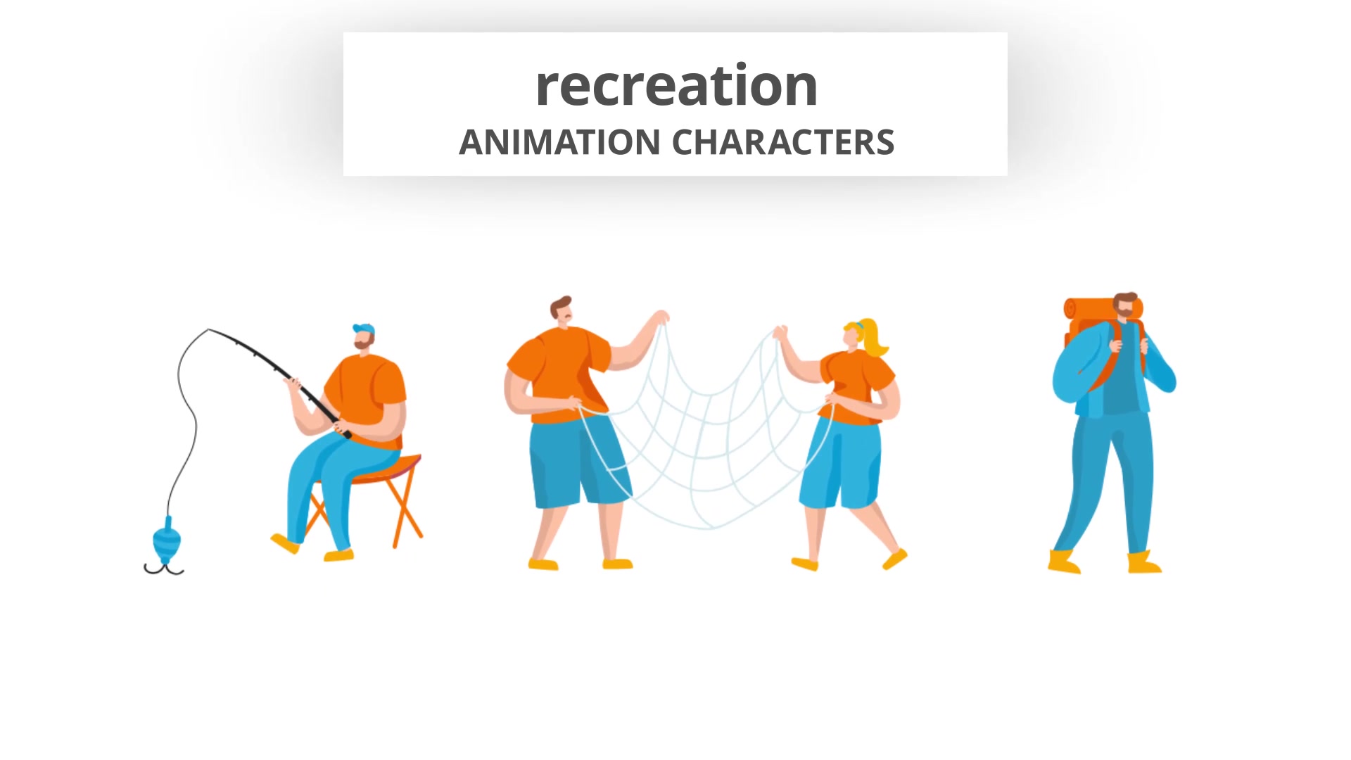 Recreation Character Set Videohive 29102495 After Effects Image 4