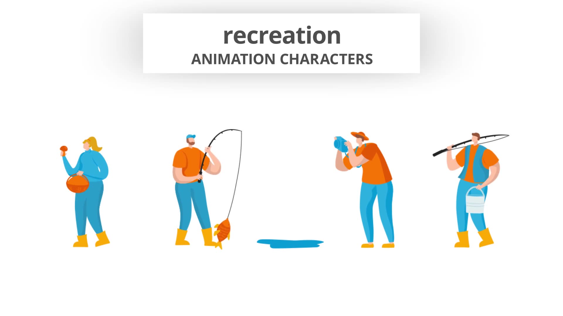 Recreation Character Set Videohive 29102495 After Effects Image 9