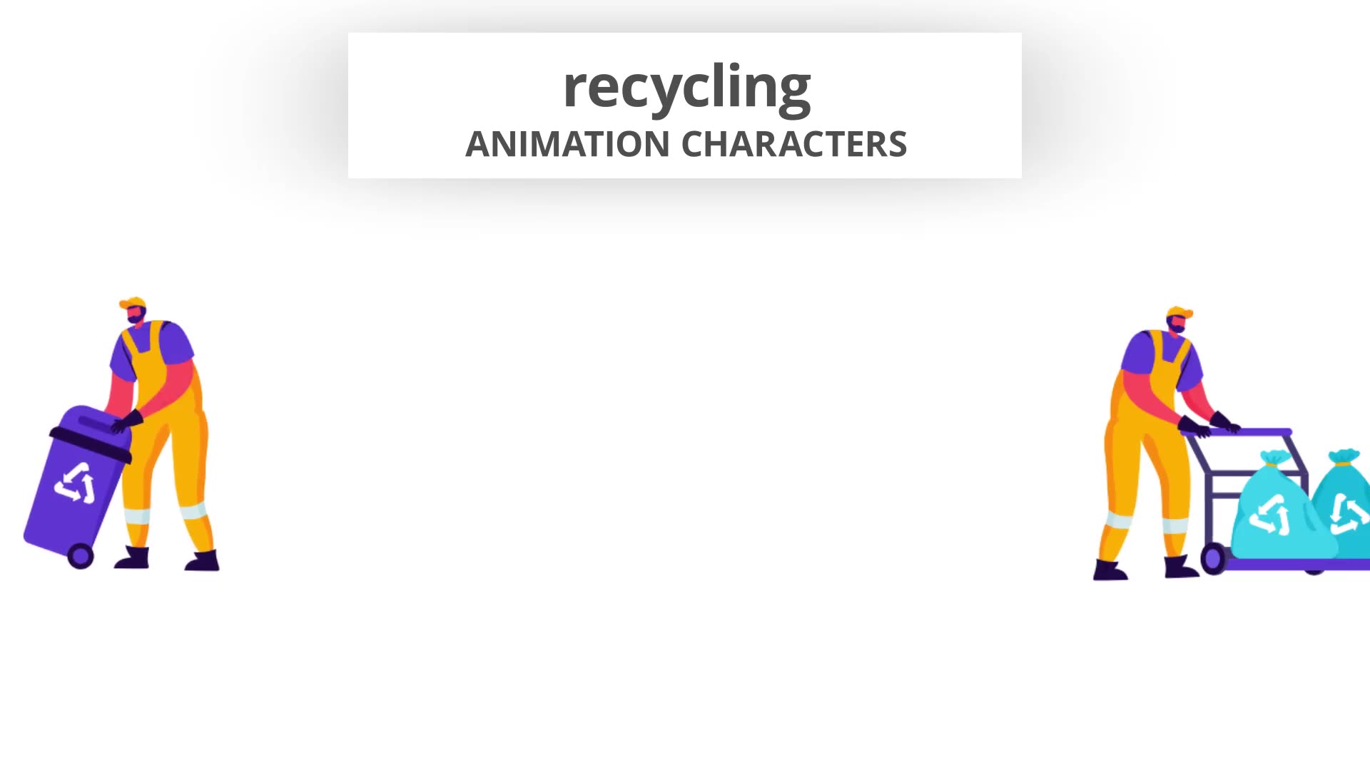 Recycling Character Set Videohive 28672498 After Effects Image 6