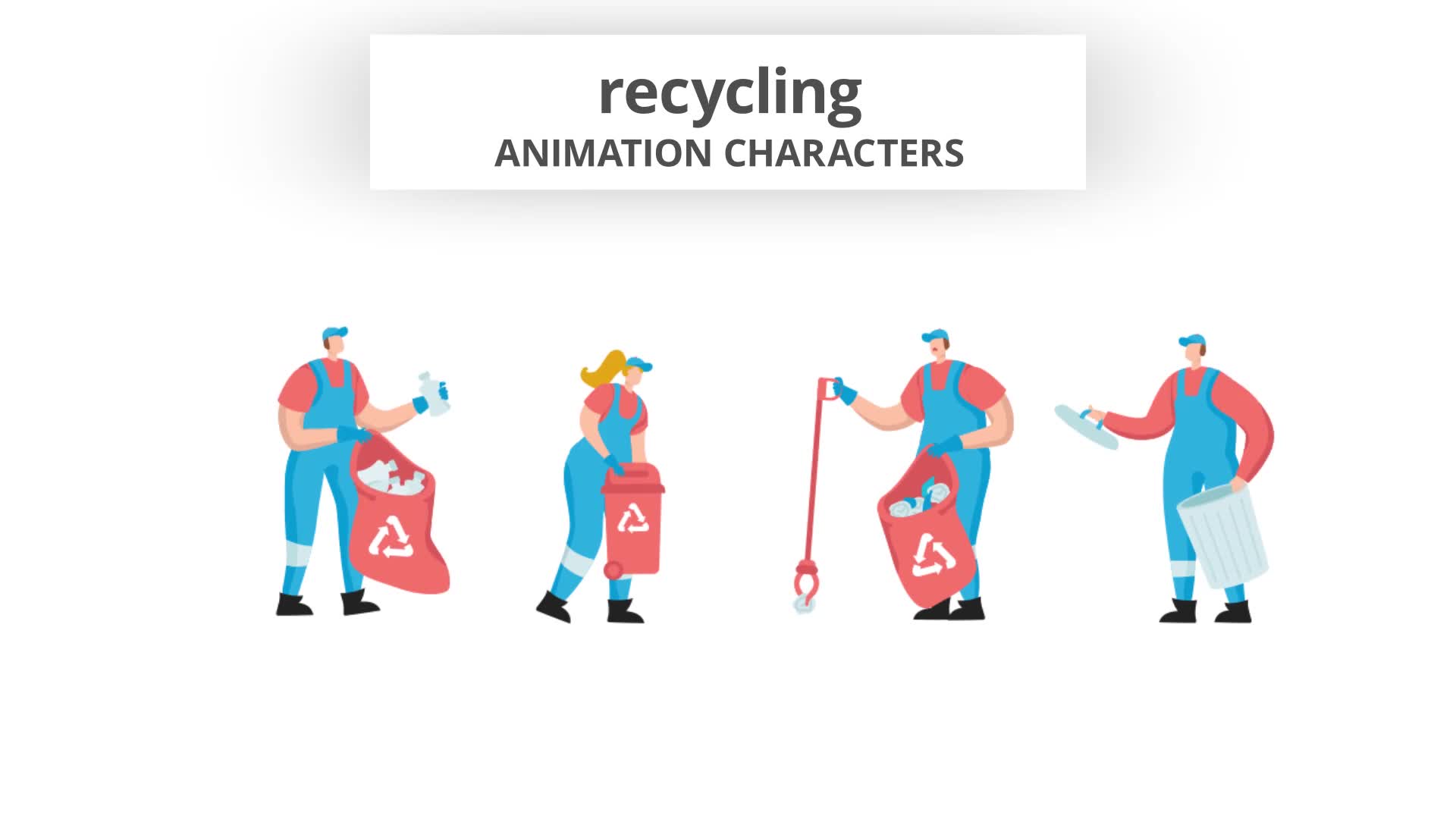 Recycling Character Set Videohive 29102387 After Effects Image 10