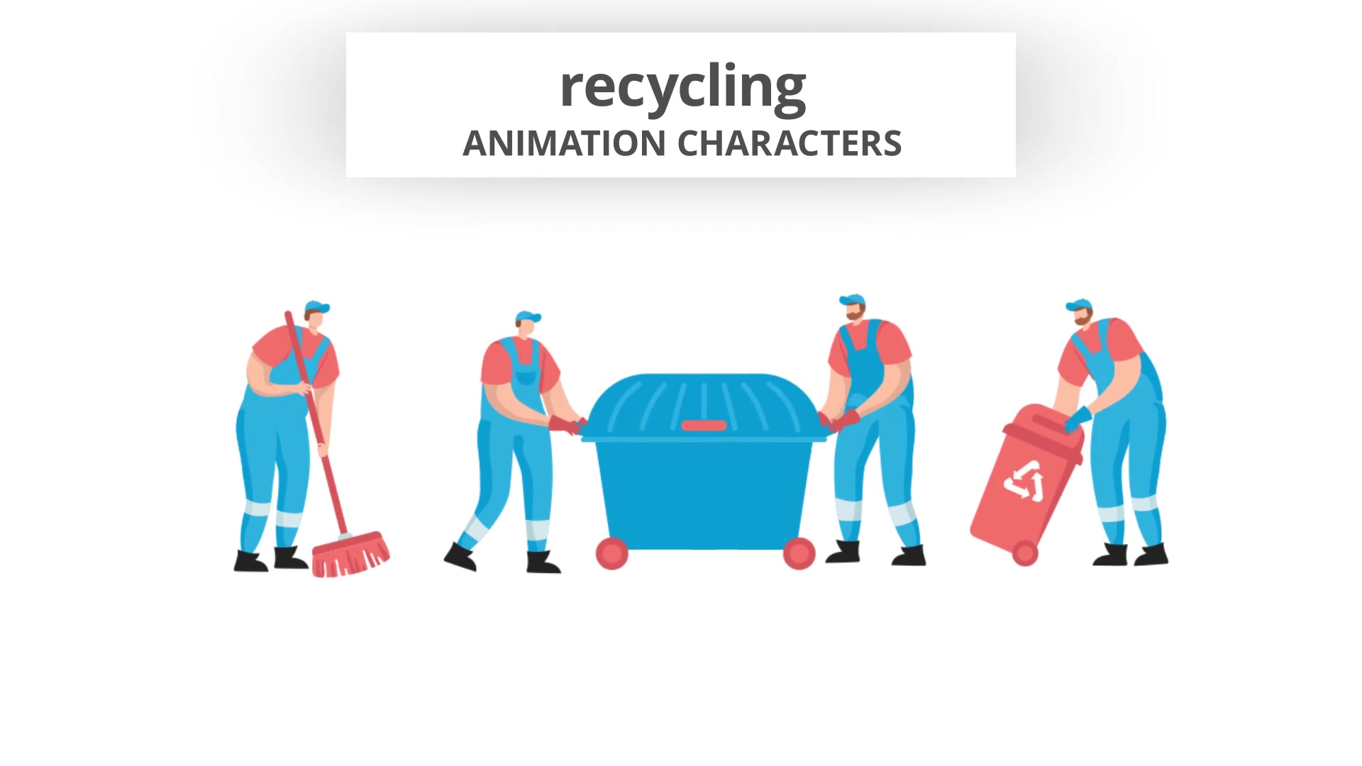 Recycling Character Set Videohive 29102387 After Effects Image 4