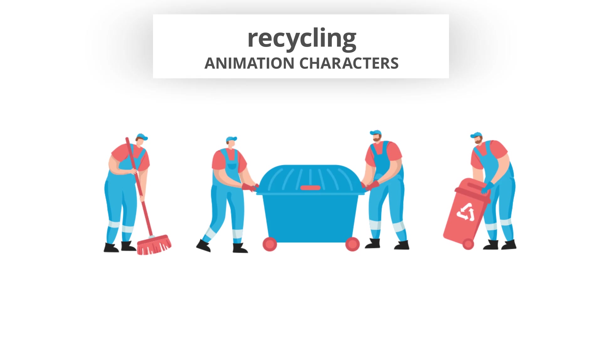 Recycling Character Set Videohive 29102387 After Effects Image 5