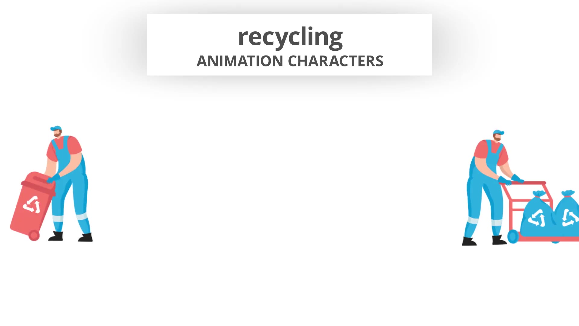 Recycling Character Set Videohive 29102387 After Effects Image 6