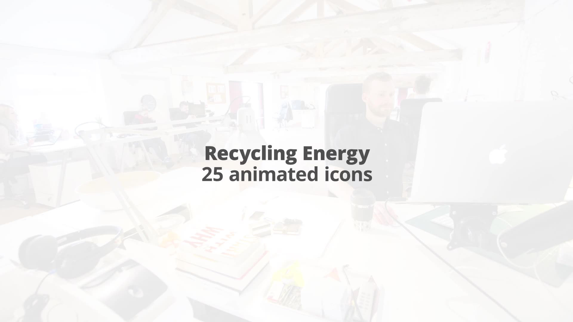 Recycling Energy Flat Animation Icons - Download Videohive 23381256