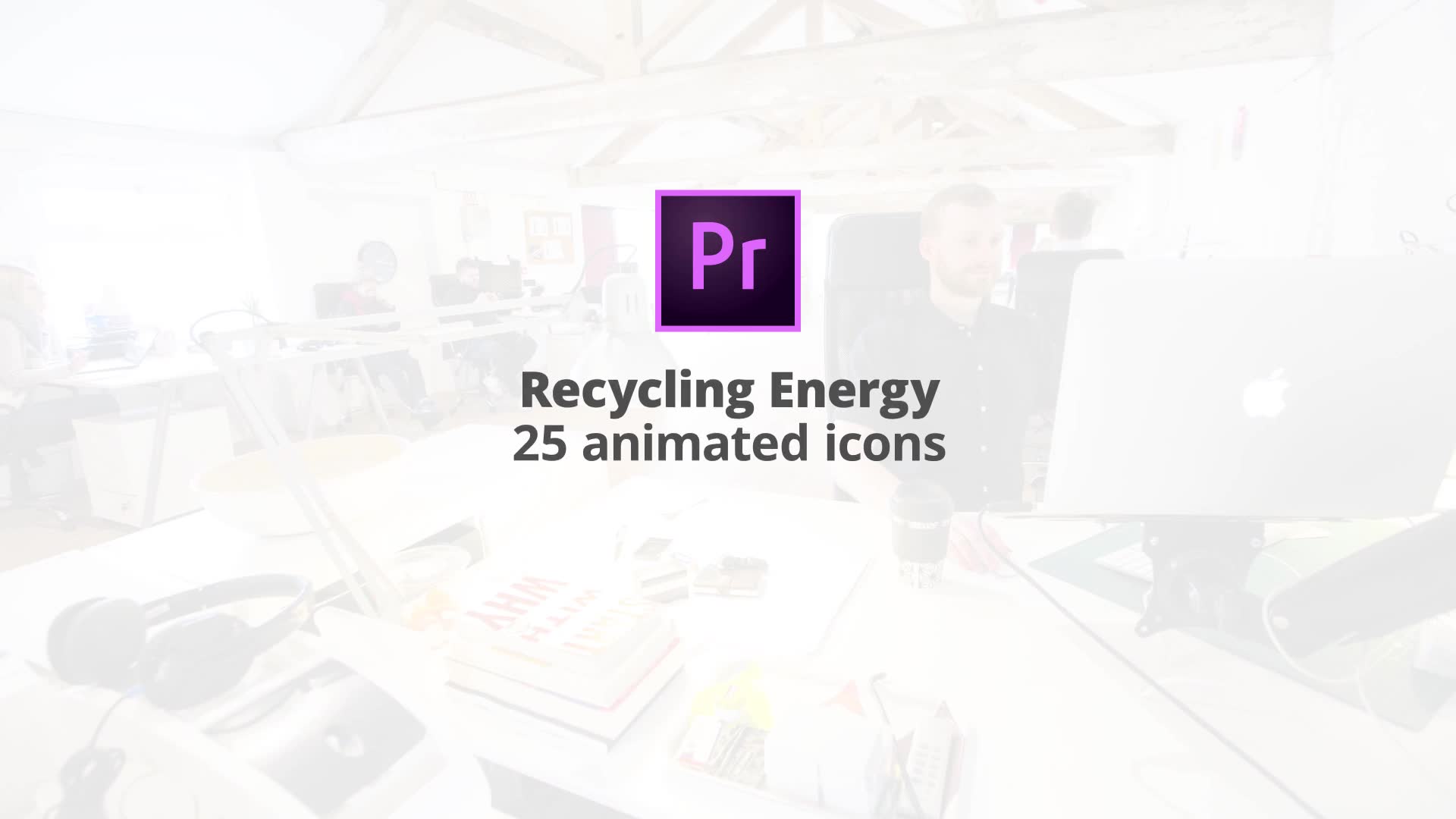 Recycling Energy – Flat Animation Icons (MOGRT) Videohive 23662330 Premiere Pro Image 2
