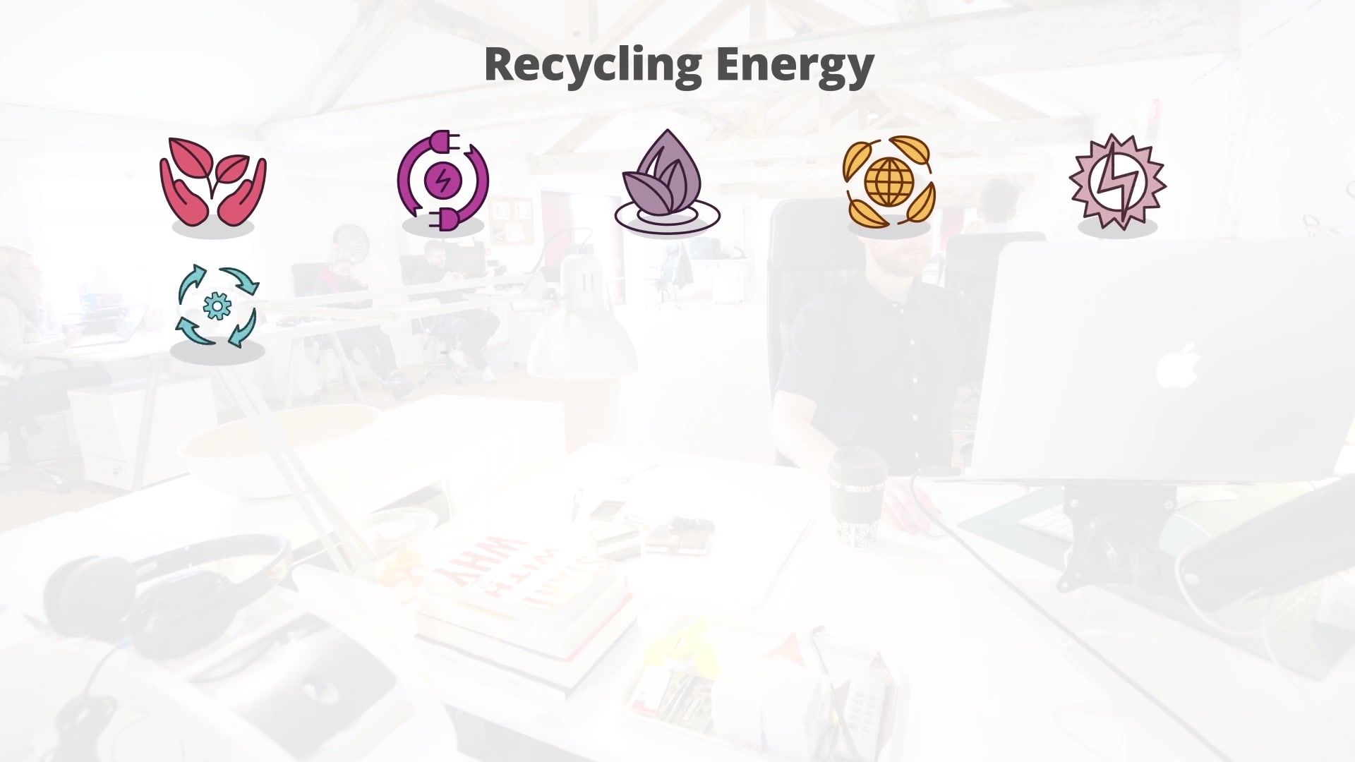 Recycling Energy – Flat Animation Icons (MOGRT) Videohive 23662330 Premiere Pro Image 4