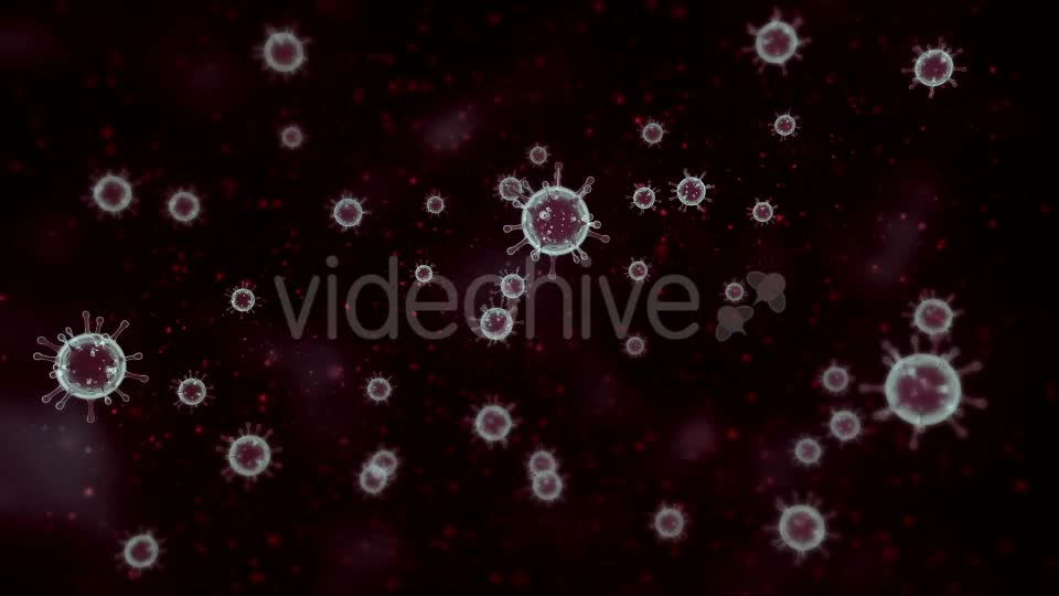 Red Backteria Background - Download Videohive 21420329