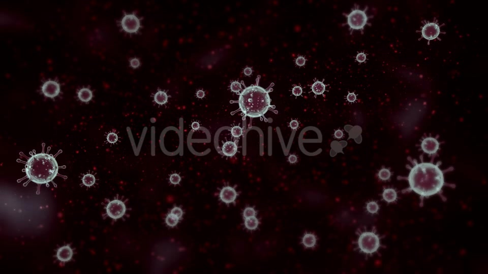 Red Backteria Background - Download Videohive 21420329