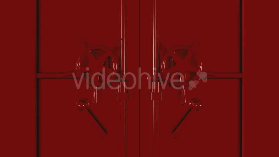 Red Bank Vault Safe Door Opening - Download Videohive 20177456