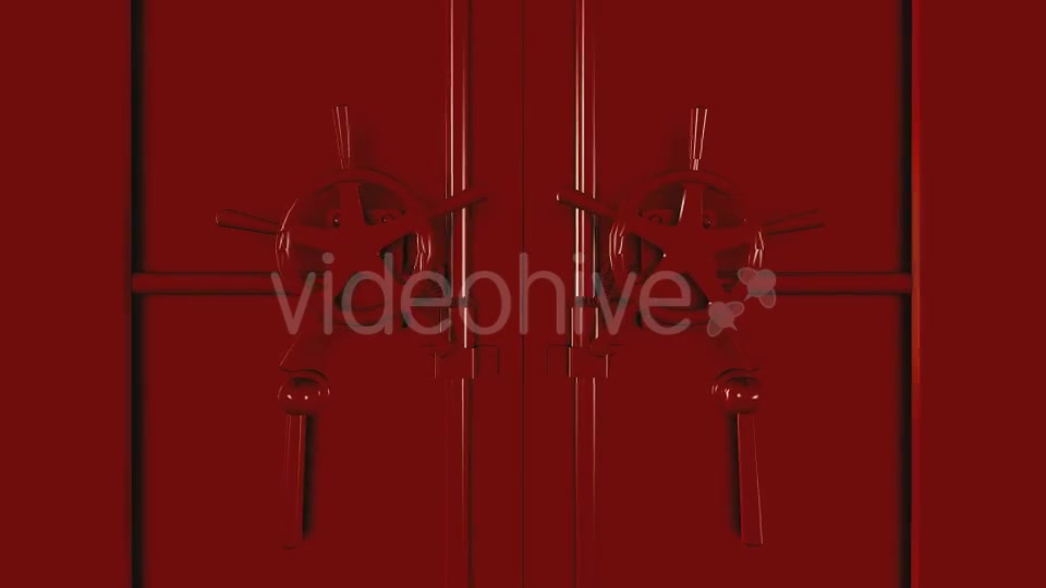 Red Bank Vault Safe Door Opening - Download Videohive 20177456