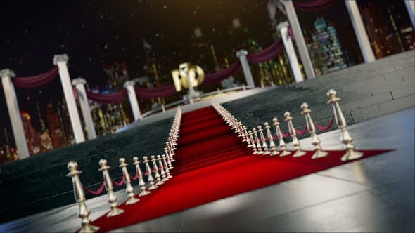 Red Carpet Logo - 32186803 Videohive Download