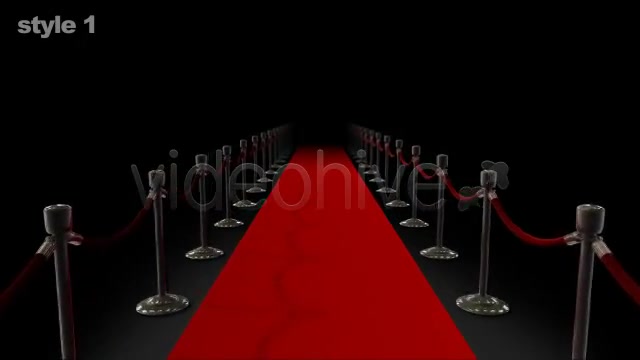 Red Carpet Walk Series of 2 Looping + Alpha - Download Videohive 1917487