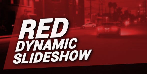Red Dynamic Slideshow - Videohive 12317594 Download