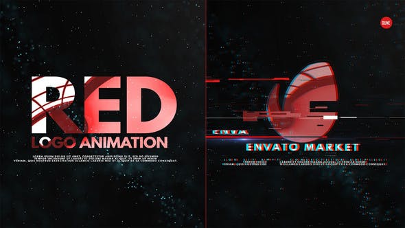 Red Logo Intro - 23649210 Videohive Download