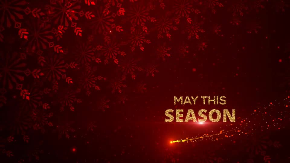 Red Merry Christmas Wishes Videohive 35230342 After Effects Image 1