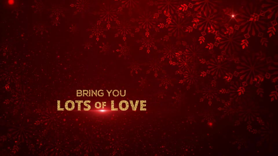 Red Merry Christmas Wishes Videohive 35230342 After Effects Image 3