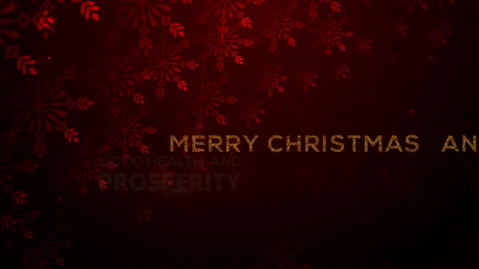 Red Merry Christmas Wishes Videohive 35230342 After Effects Image 6