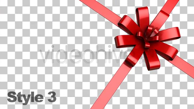 Red Ribbon Across the Screen Series of 3 + Alpha Videohive 784973 Motion Graphics Image 8