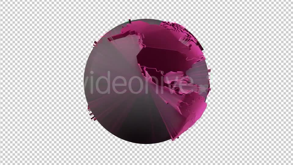 Red Transparent Earth - Download Videohive 17211663