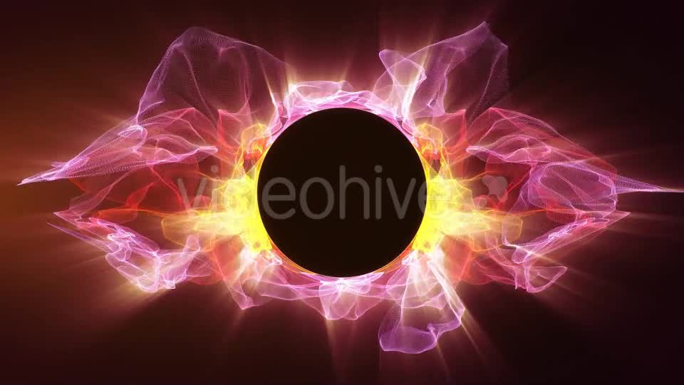 Red Waving Particles Logo Opener - Download Videohive 20062142