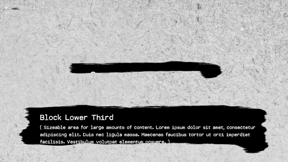 Redacted Titles and Lower Thirds - Download Videohive 15374643