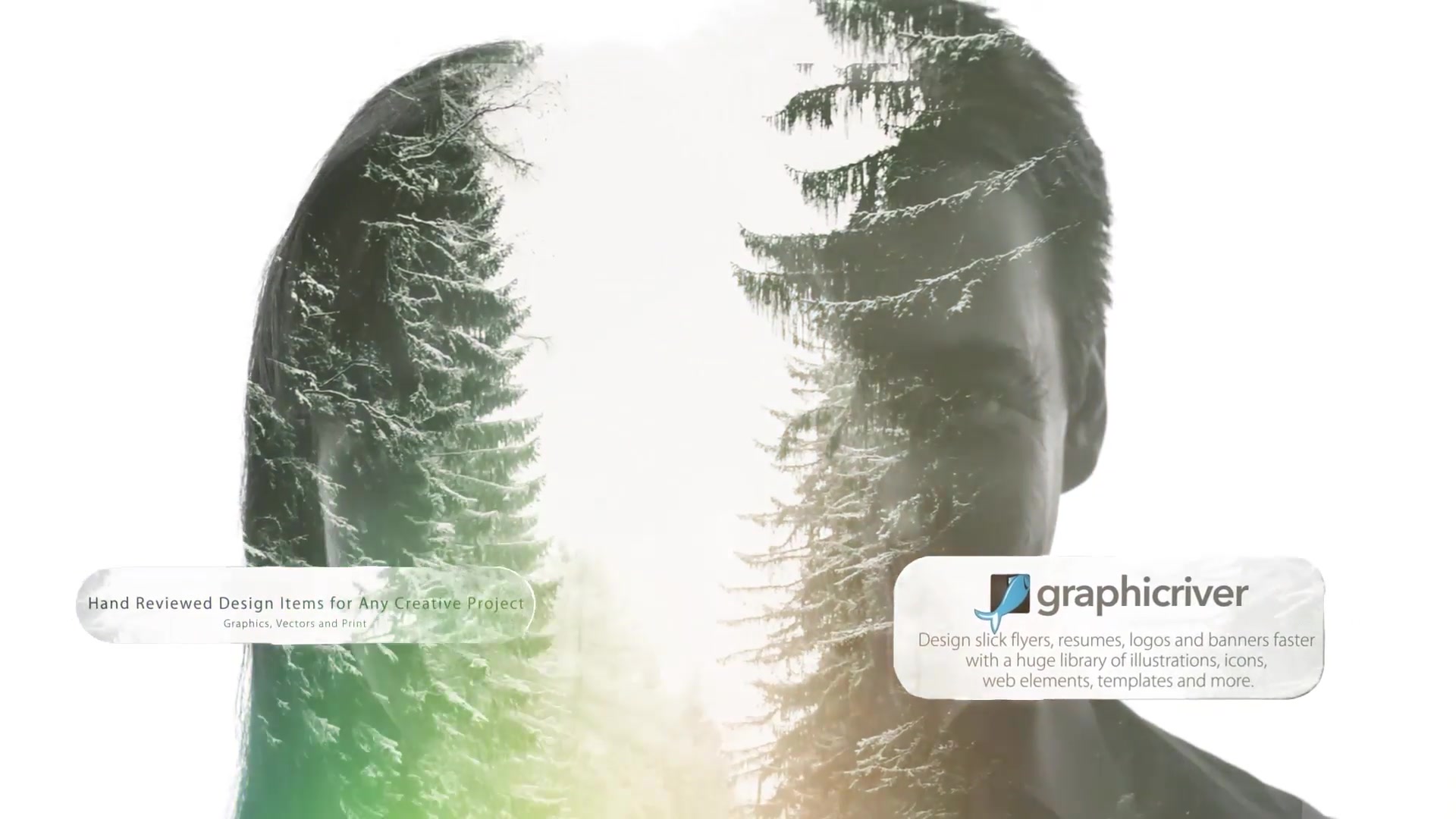Reflection. Double Exposure Opener Videohive 19605848 After Effects Image 3