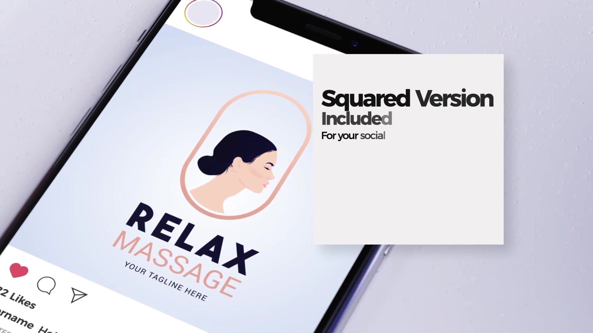 Relax Massage Logo Design and Animation Videohive 28651282 After Effects Image 9