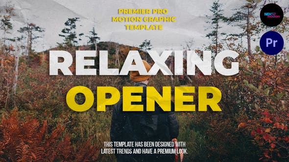 Relaxing Opener | MOGRT - Videohive Download 34028965