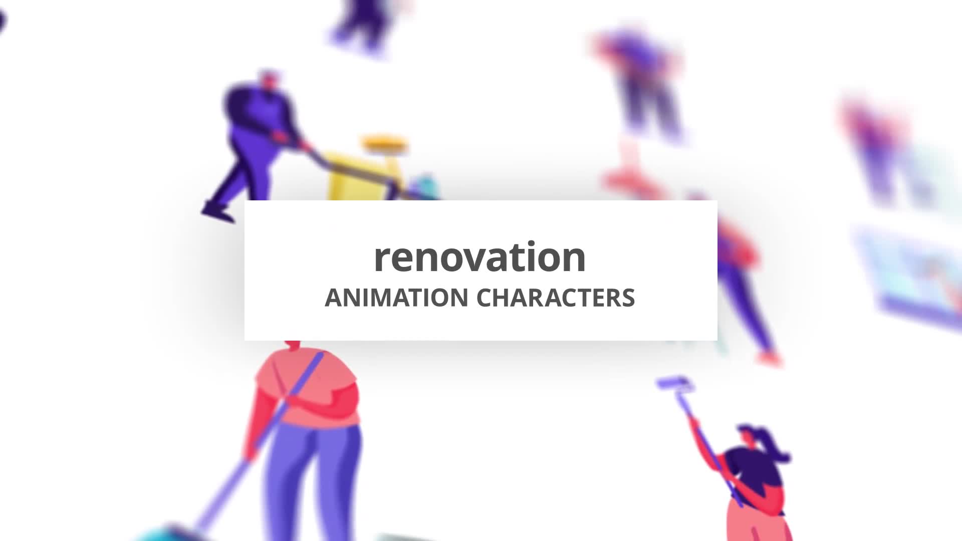 Renovation Character Set Videohive 32842659 After Effects Image 1