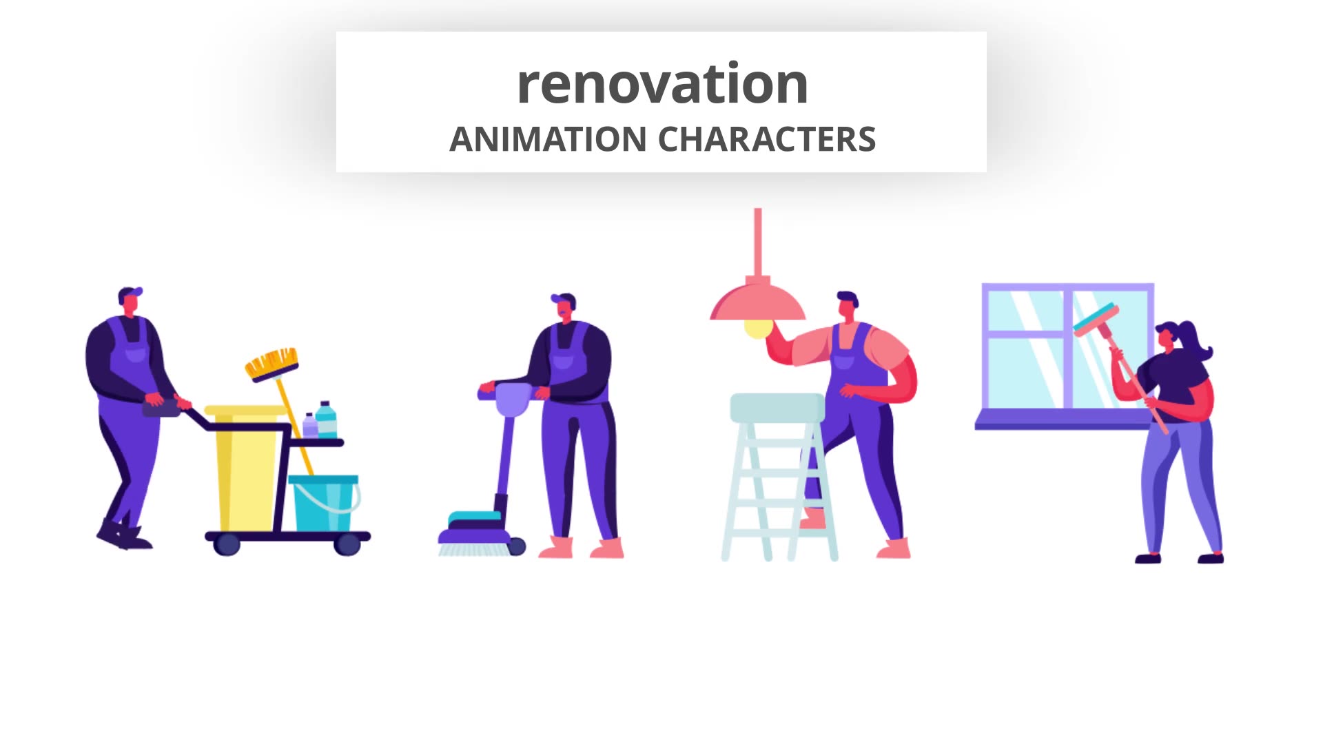 Renovation Character Set Videohive 32842659 After Effects Image 7