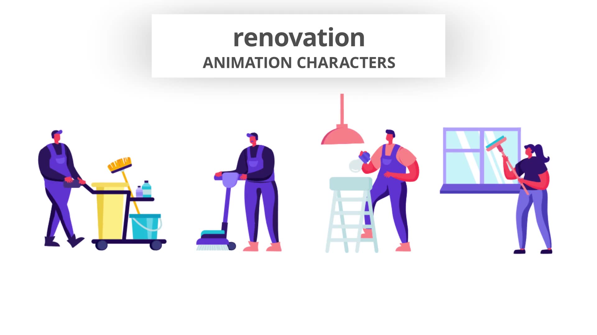 Renovation Character Set Videohive 32842659 After Effects Image 8