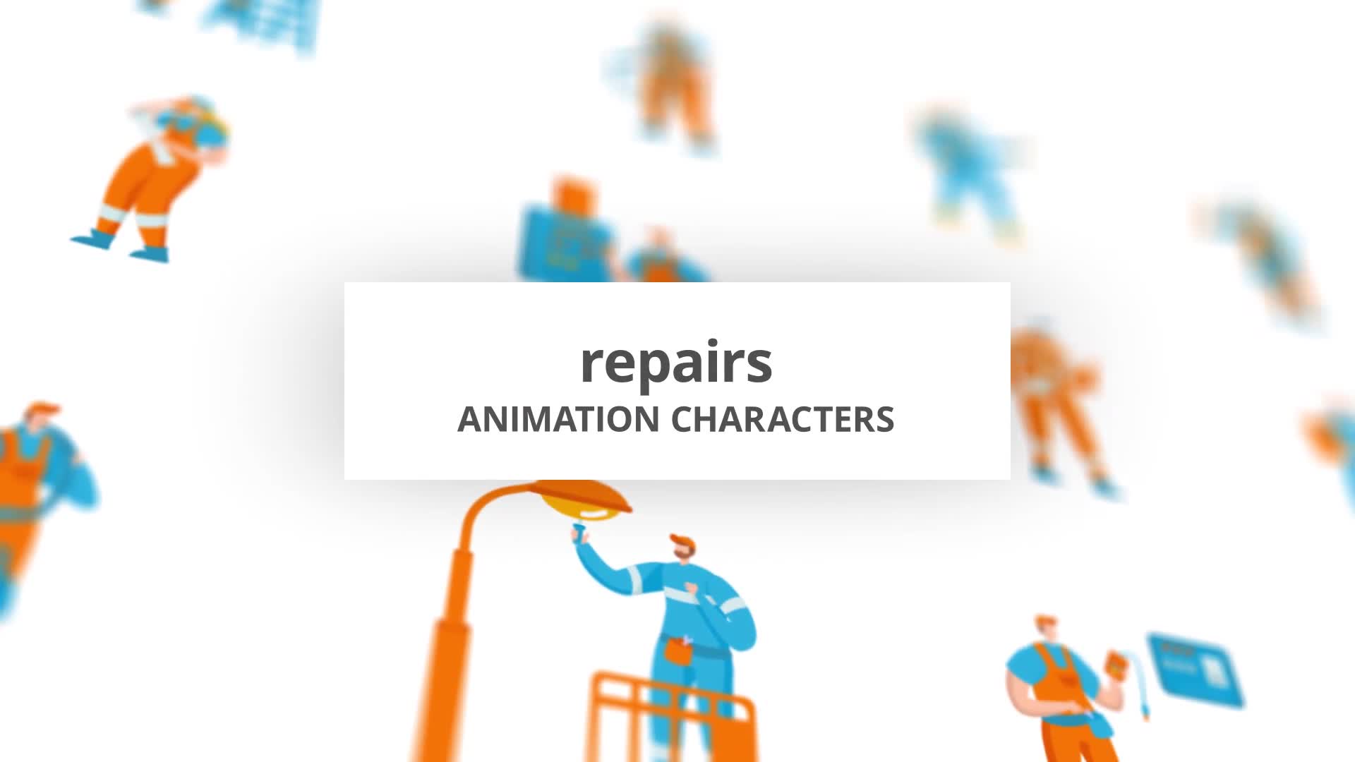 Repairs Character Set Videohive 29102506 After Effects Image 1