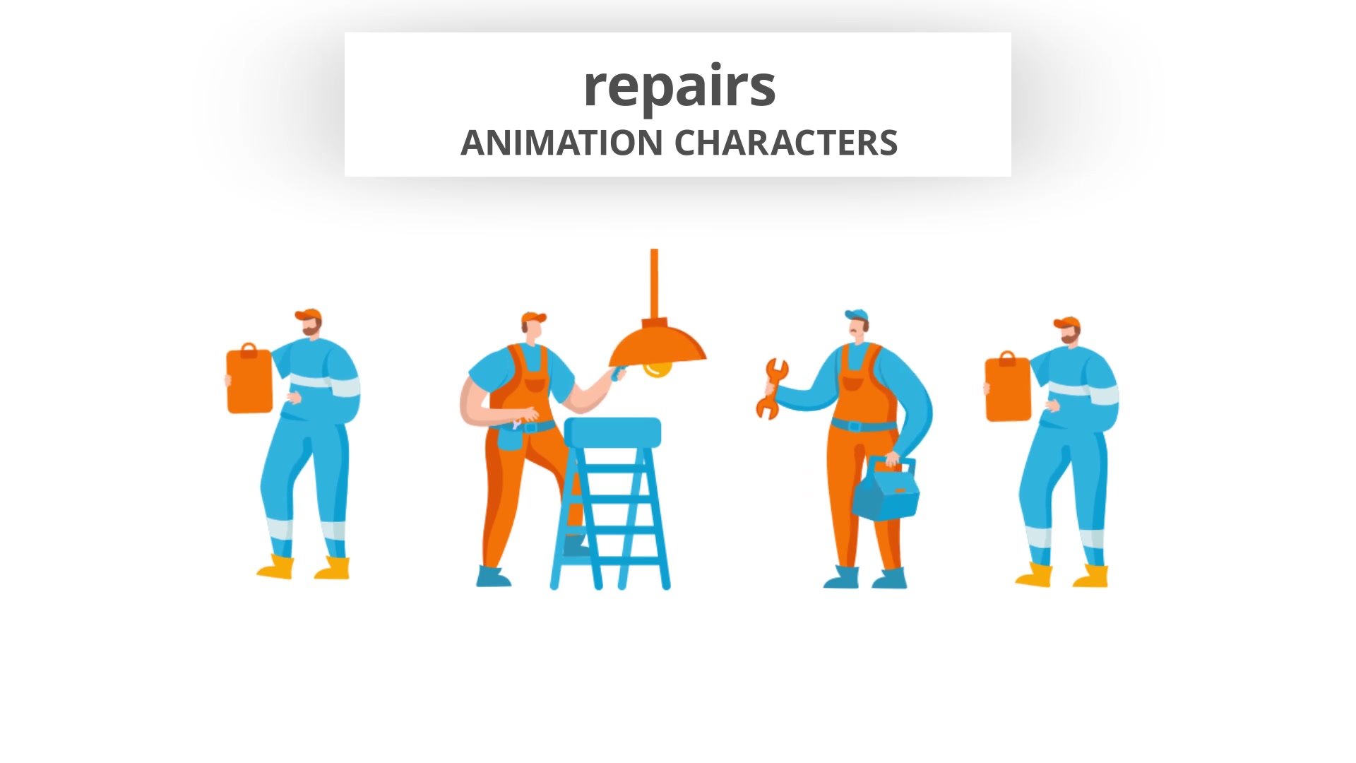 Repairs Character Set Videohive 29102506 After Effects Image 5