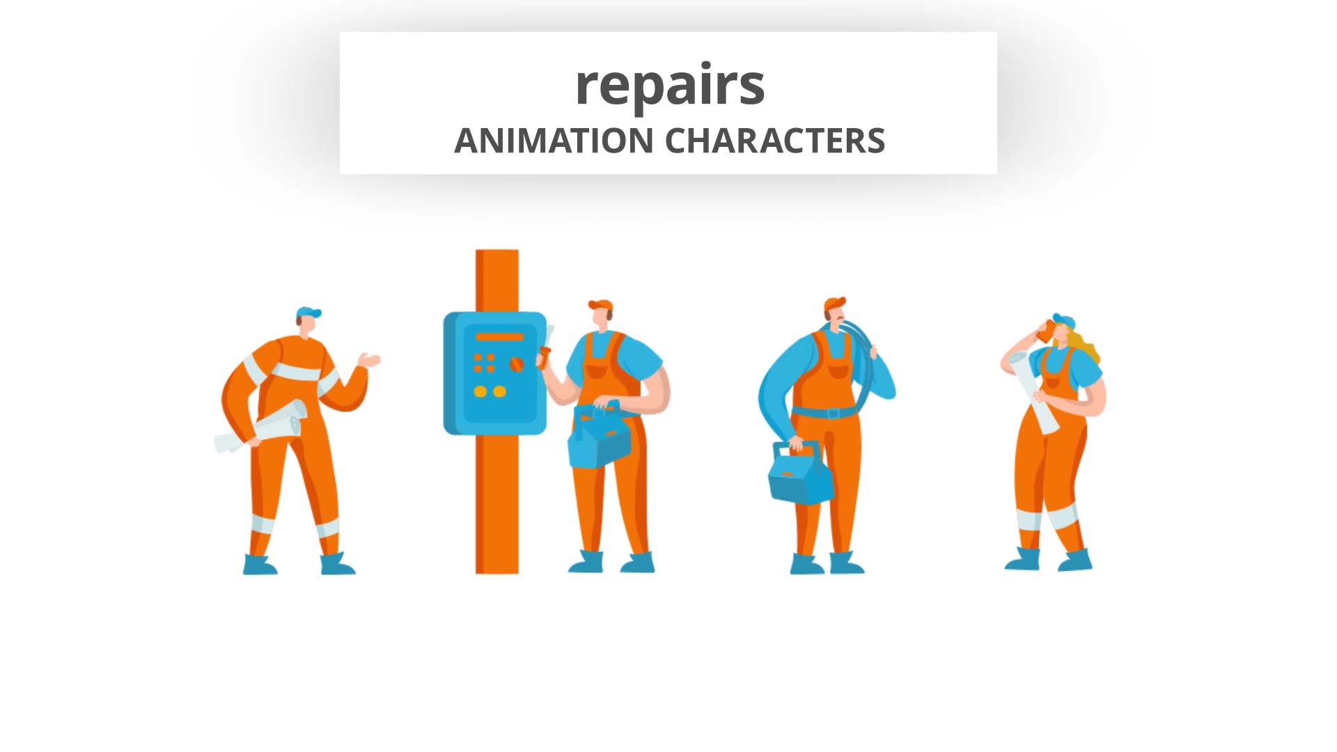 Repairs Character Set Videohive 29102506 After Effects Image 7