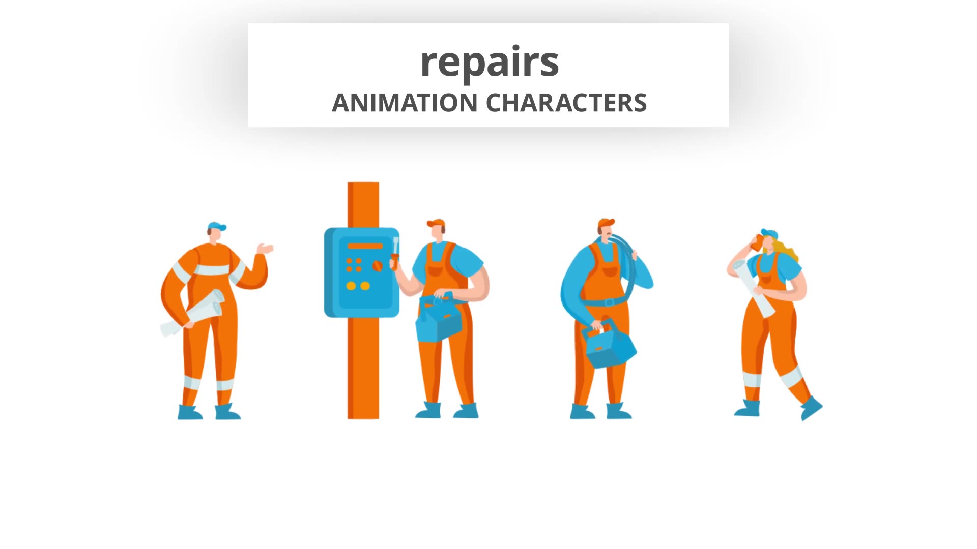 Repairs Character Set Videohive 29102506 After Effects Image 8