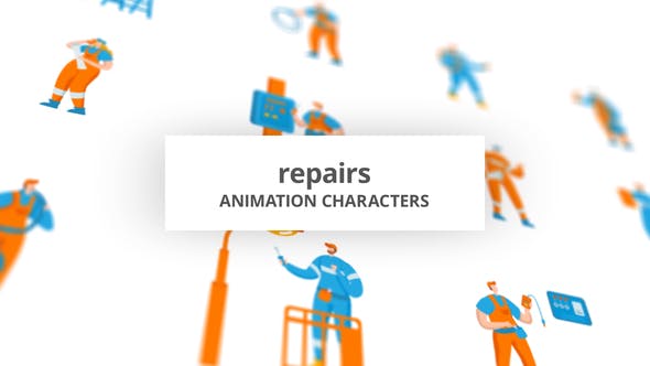 Repairs Character Set - Download Videohive 29102506