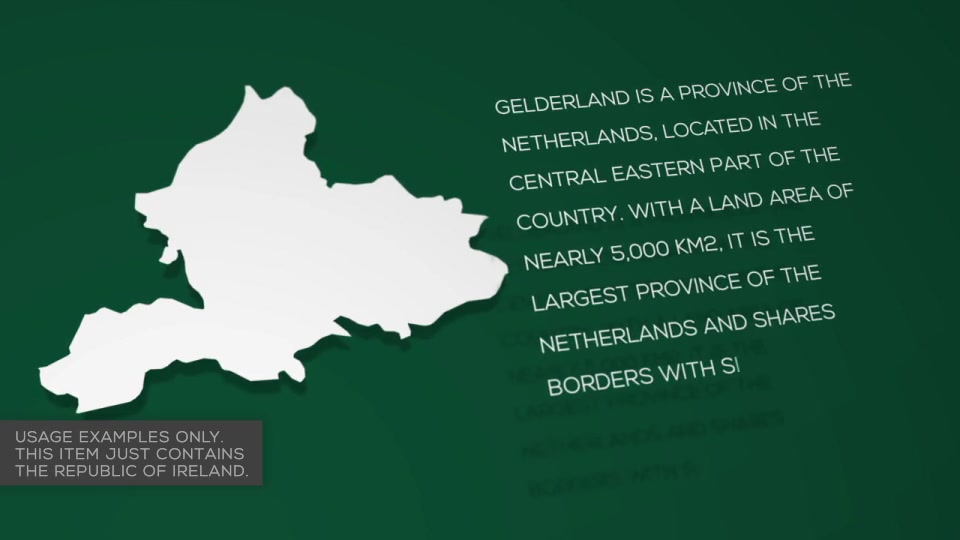 Republic of Ireland Map Kit - Download Videohive 20934574