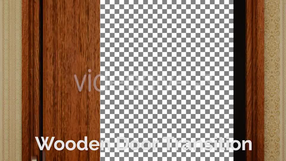 Residential Wooden Door Transition - Download Videohive 10564334