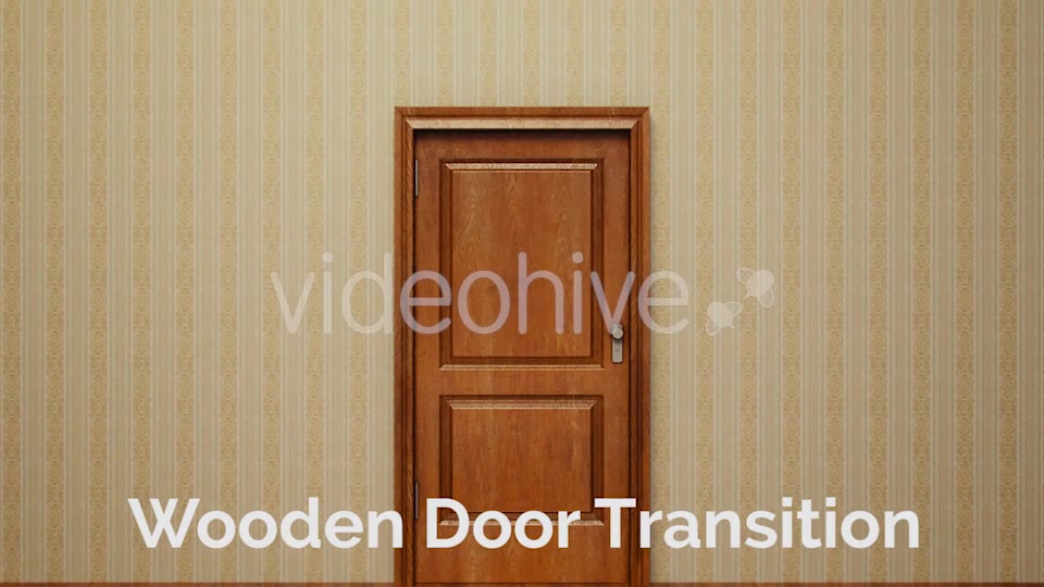 Residential Wooden Door Transition - Download Videohive 10564334