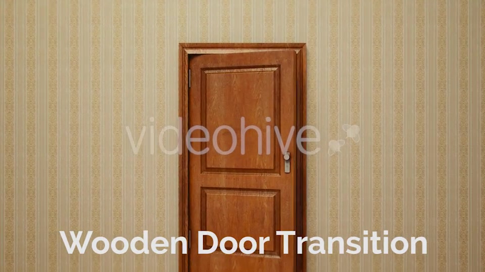 Residential Wooden Door Transition - Download Videohive 10564334