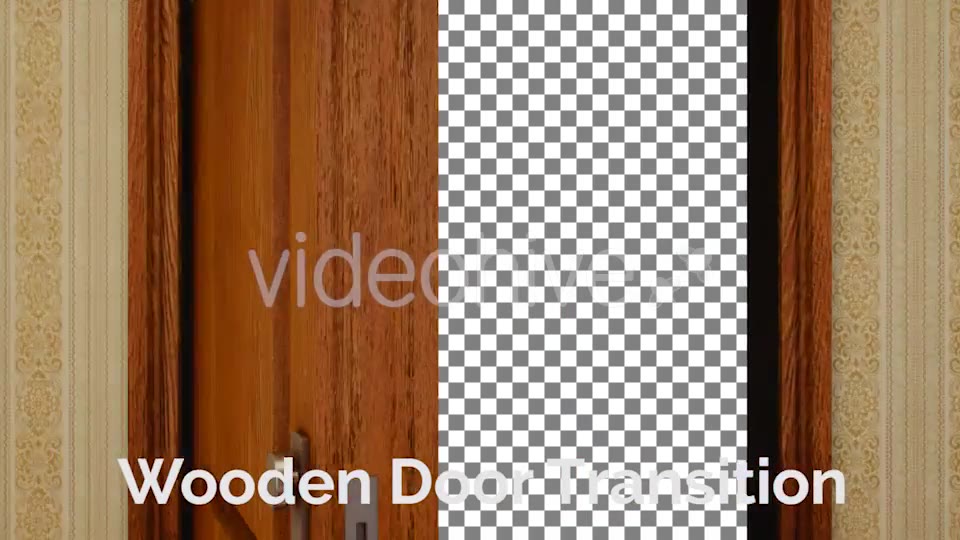 Residential Wooden Door Transition - Download Videohive 10564334