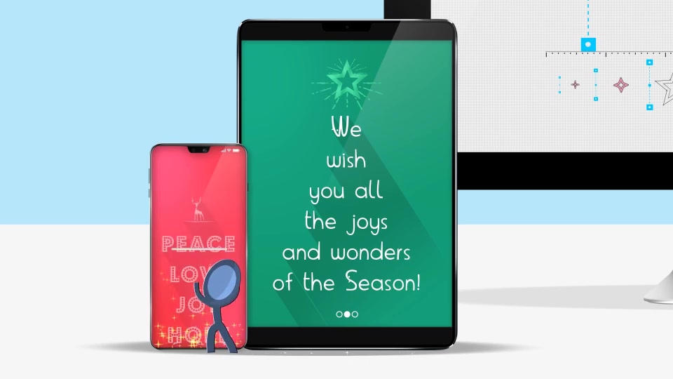 Responsive Holiday & New Year Greetings! Videohive 22835949 After Effects Image 6