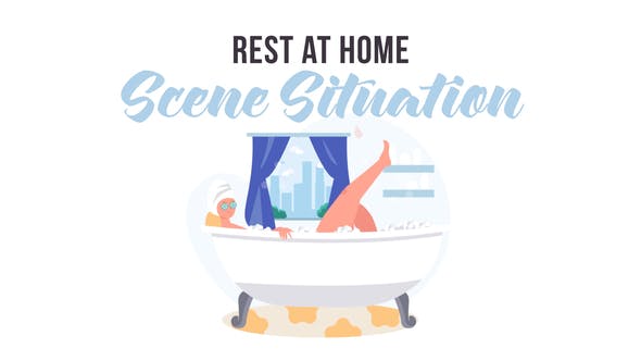 Rest at home Scene Situation - Download Videohive 31887880