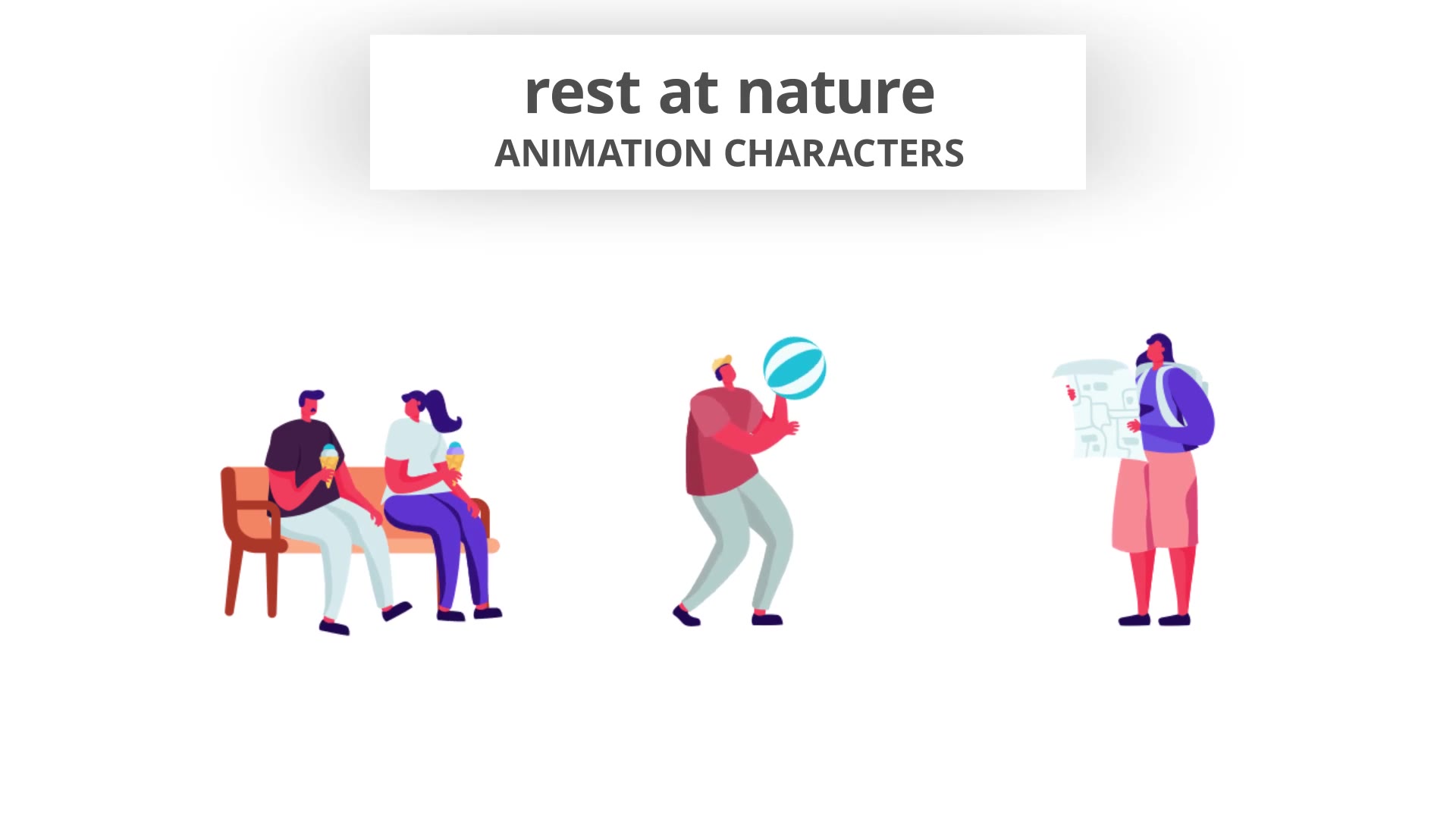 Rest at Nature Character Set Videohive 32842665 After Effects Image 5