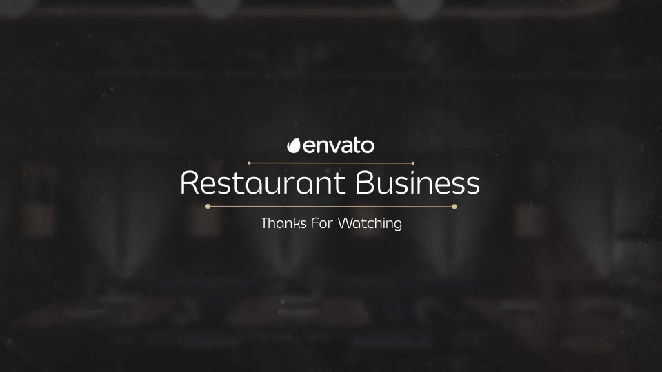 Restaurant Business Videohive 27449319 After Effects Image 12