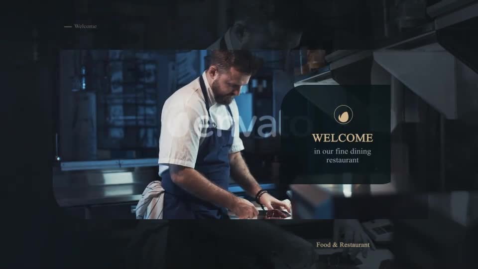 Restaurant Concept Videohive 43412874 After Effects Image 1
